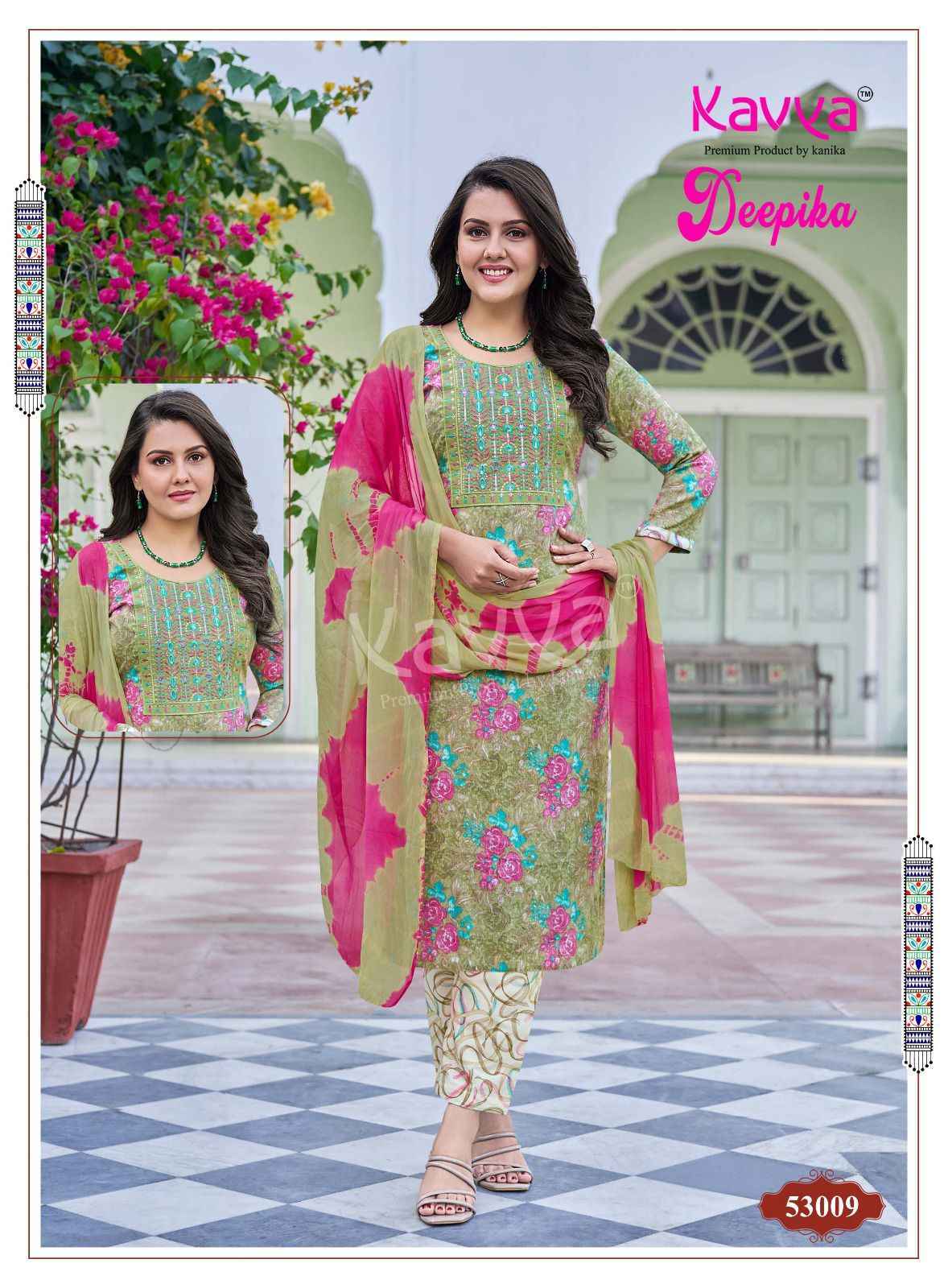 Kavya Deepika Vol 53 Capsule Kurti Combo 10 pcs Catalogue