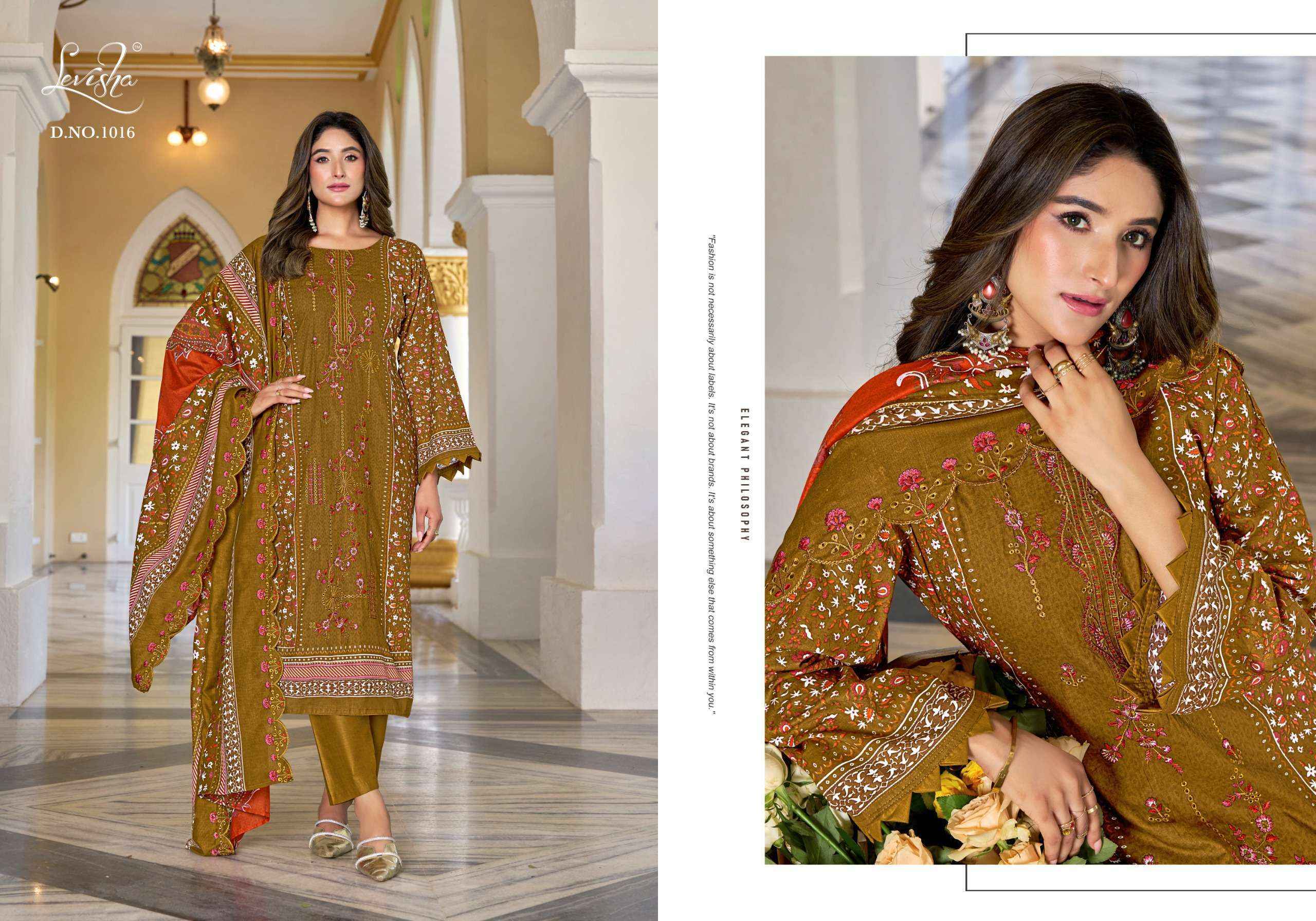 Levisha Madhubala Vol-10 Lawn Cotton Dress Material (6 pcs Catalogue)