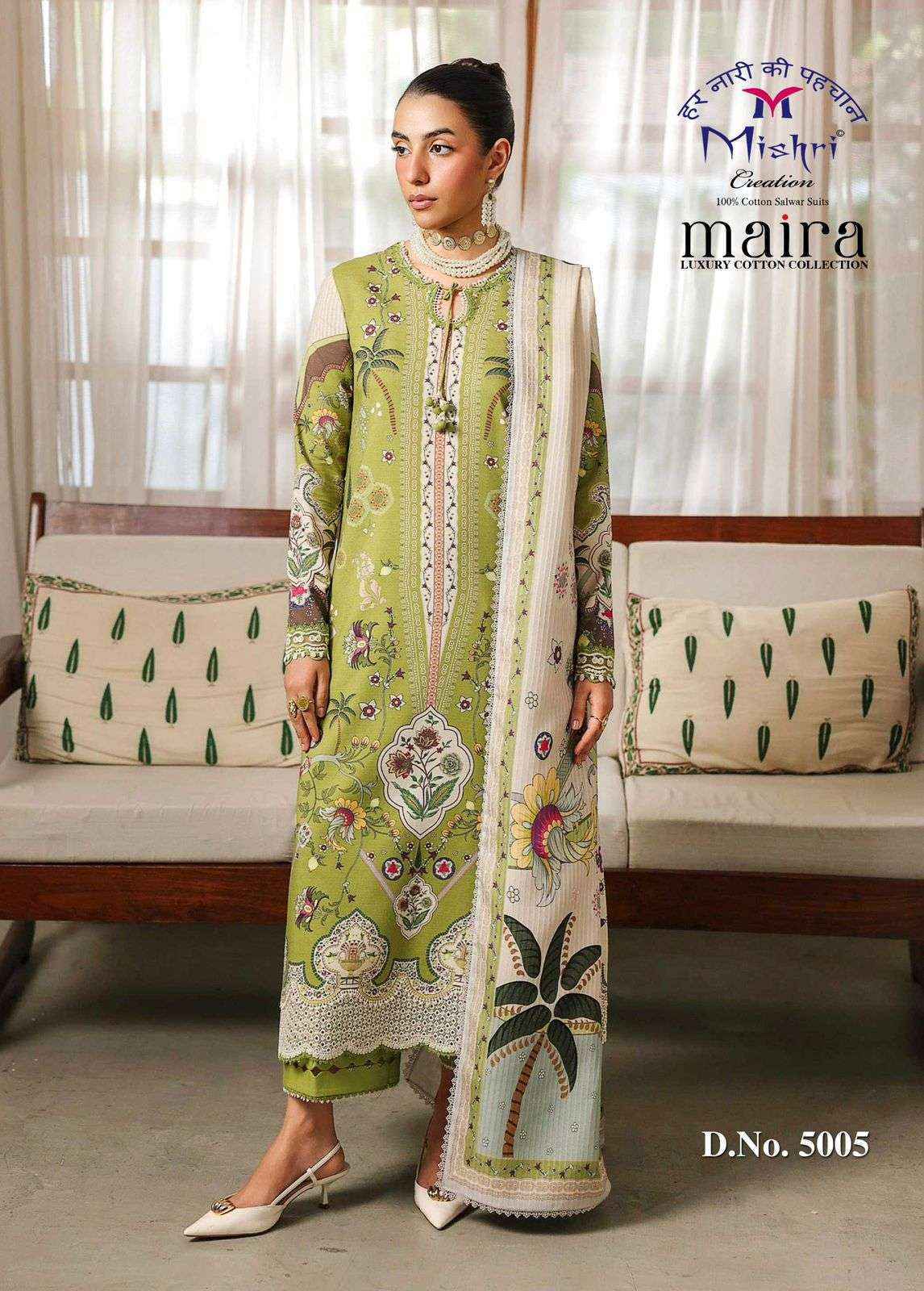 Mishri Creation Maira Vol-5 Cotton Dress Material (6 pcs Catalogue)