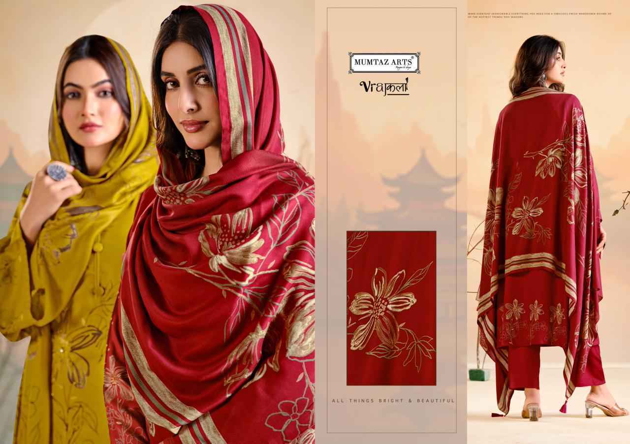 Mumtaz Arts Simran Vol-2 Viscose Pashmina Dress Material Wholesale