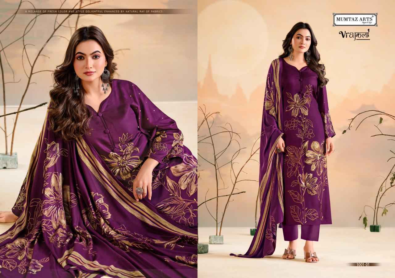 Mumtaz Arts Simran Vol-2 Viscose Pashmina Dress Material Wholesale