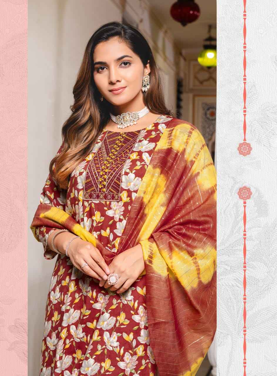 Mystic 9 Sabri Vol-11 Reyon Readymade Suit (8 pcs Catalogue)