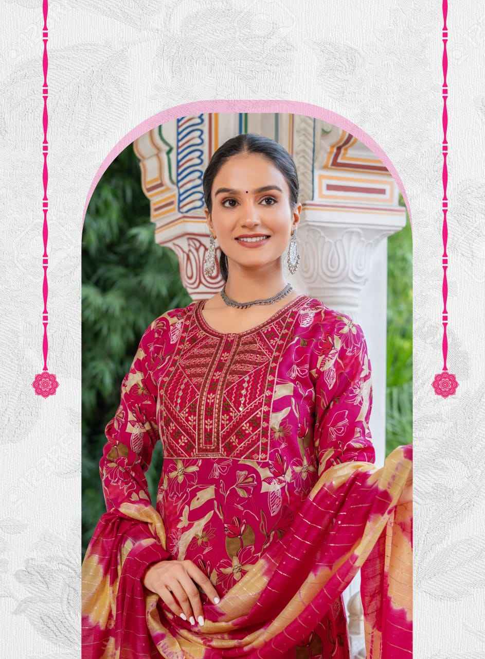 Mystic 9 Sabri Vol-11 Reyon Readymade Suit (8 pcs Catalogue)