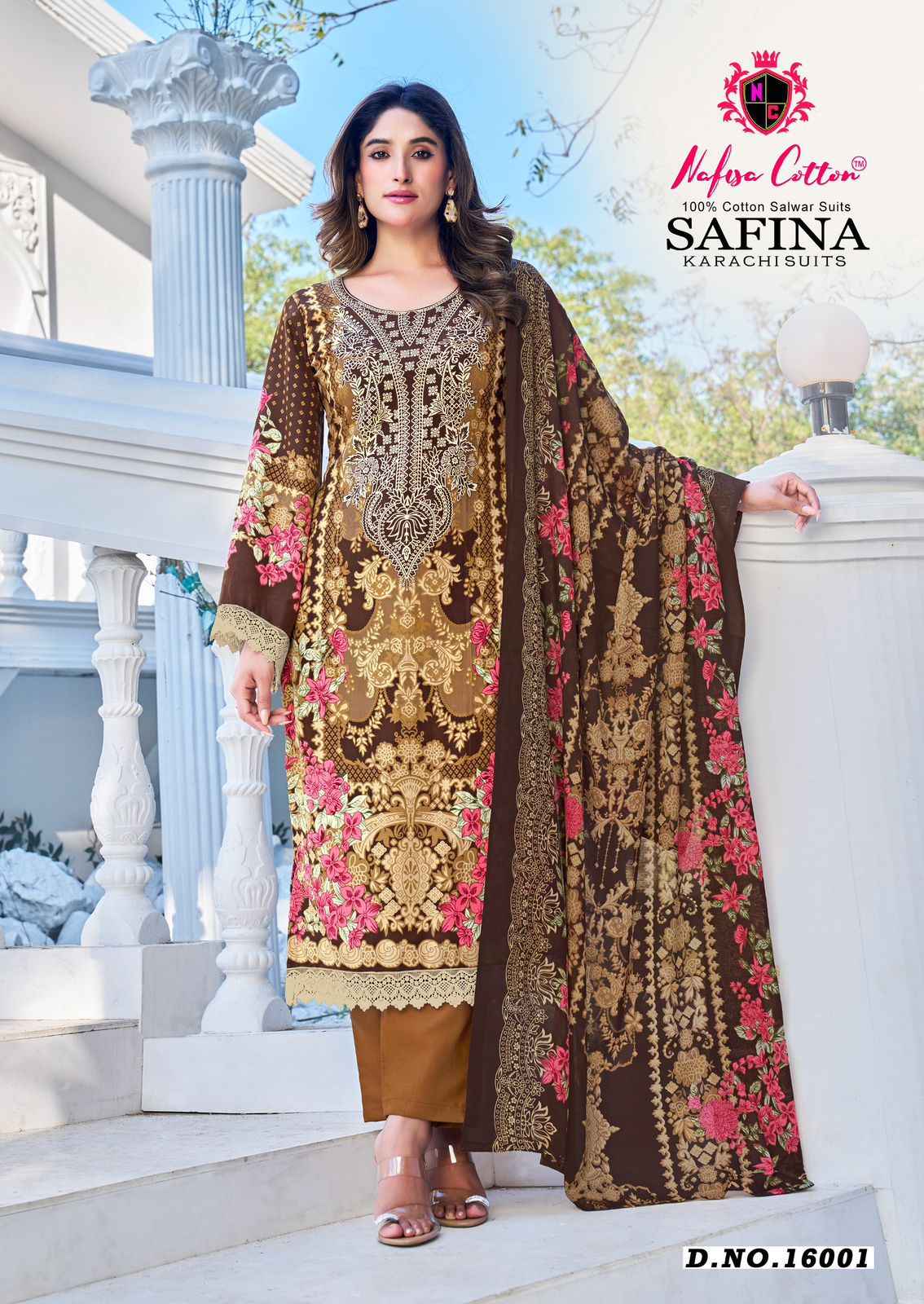 Nafisa Cotton Safina Vol-16 Cotton Dress Material (6 pcs Catalogue)