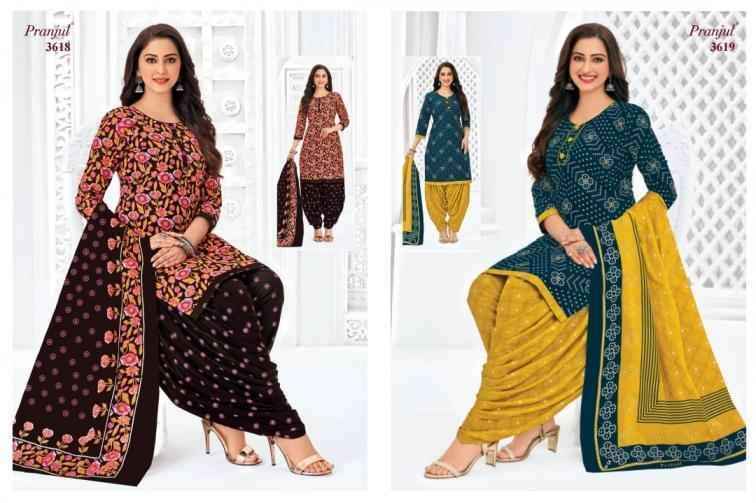 Pranjul Priyanshi Vol 36 Readymade Cotton Dress 36 pcs Catalogue