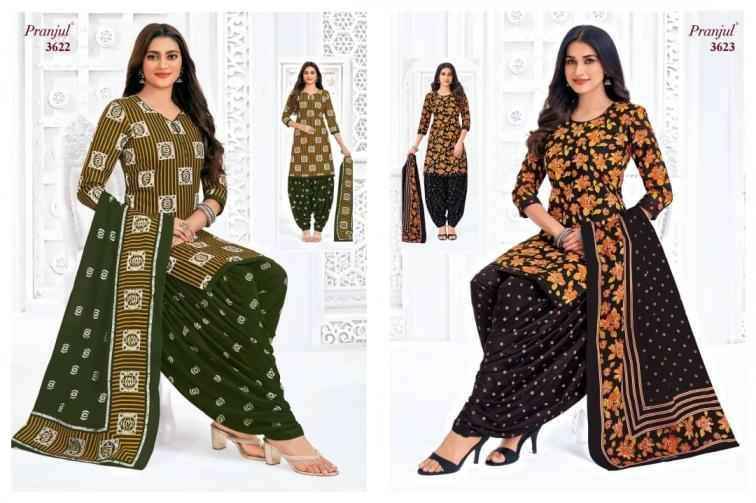 Pranjul Priyanshi Vol 36 Readymade Cotton Dress 36 pcs Catalogue