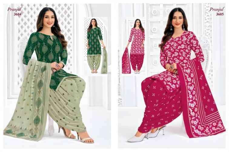 Pranjul Priyanshi Vol 36 Readymade Cotton Dress 36 pcs Catalogue