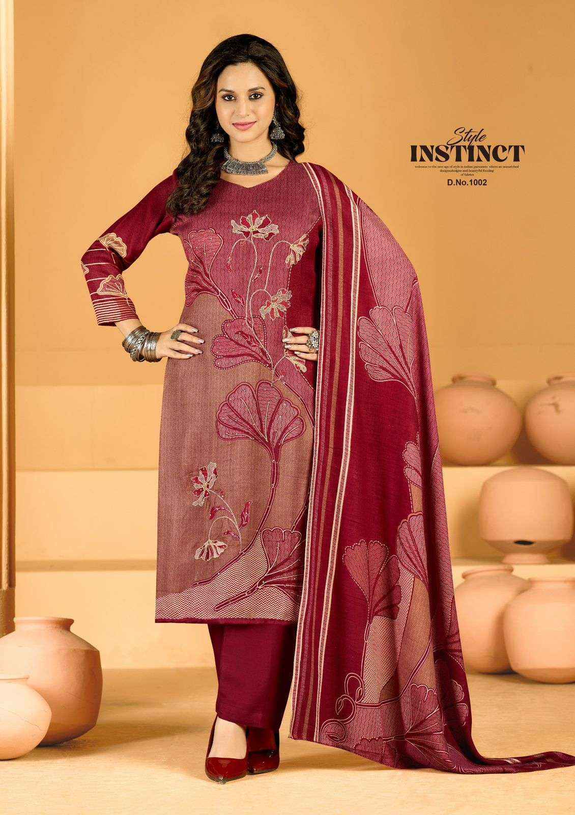 Roli Moli Yalina Pashmina Dress Material 8 pcs Catalogue