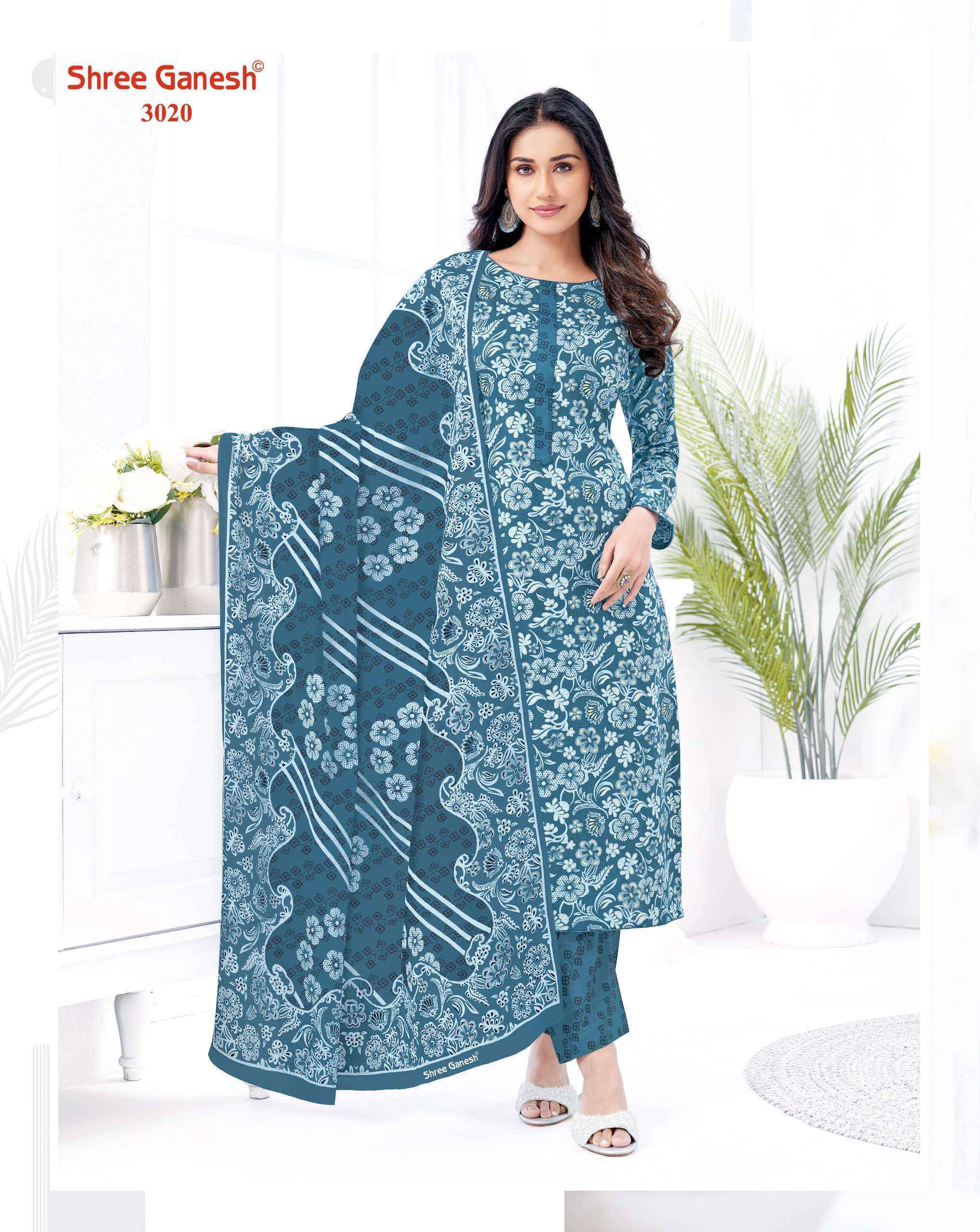 Shree Ganesh Samaiyra Vol-20 Readymade Cotton Dress (20 pcs catalog)