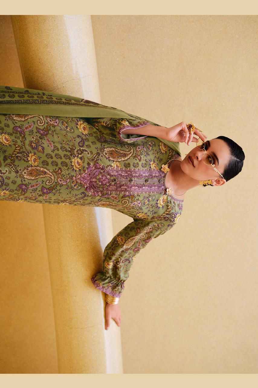 Varsha Rabane Viscouse Pashmina Dress Material (4 pcs Catalogue)