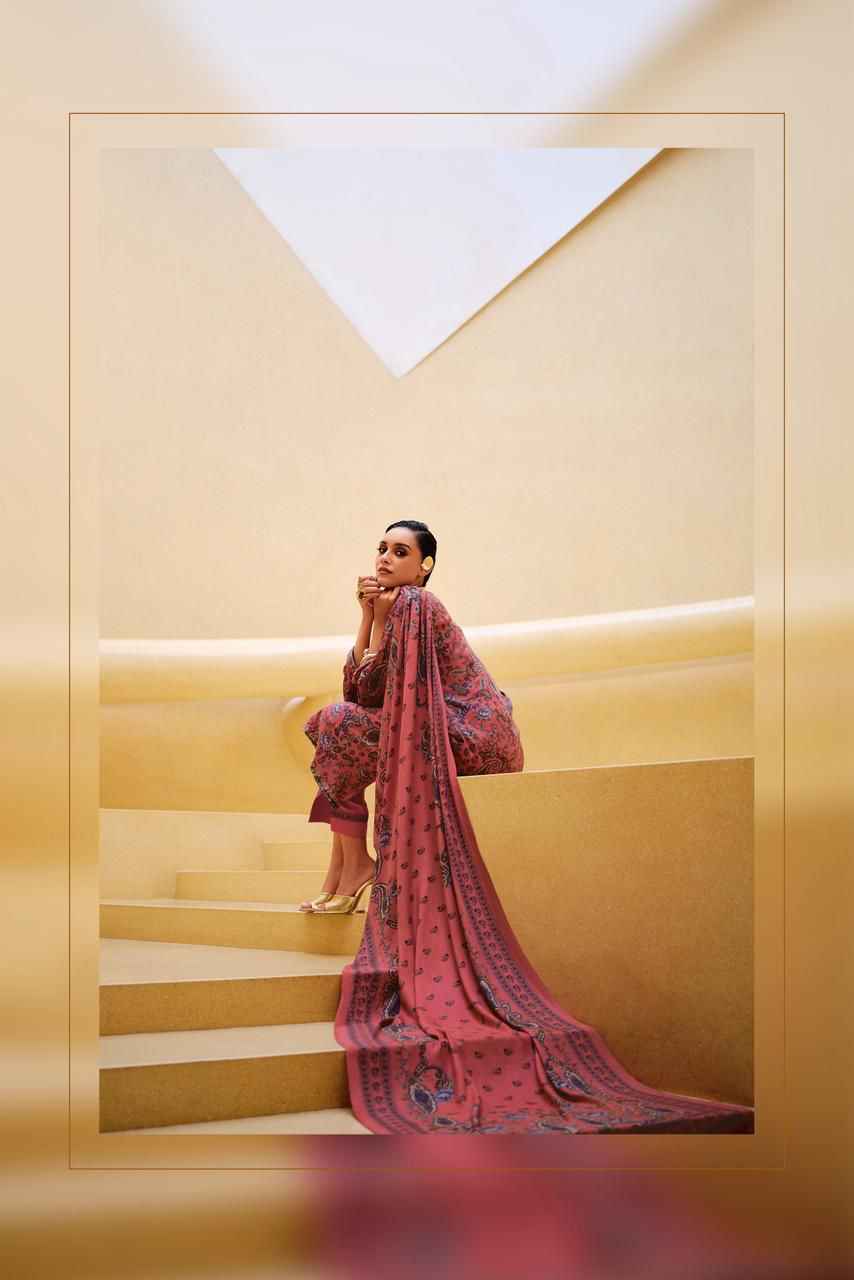 Varsha Rabane Viscouse Pashmina Dress Material (4 pcs Catalogue)