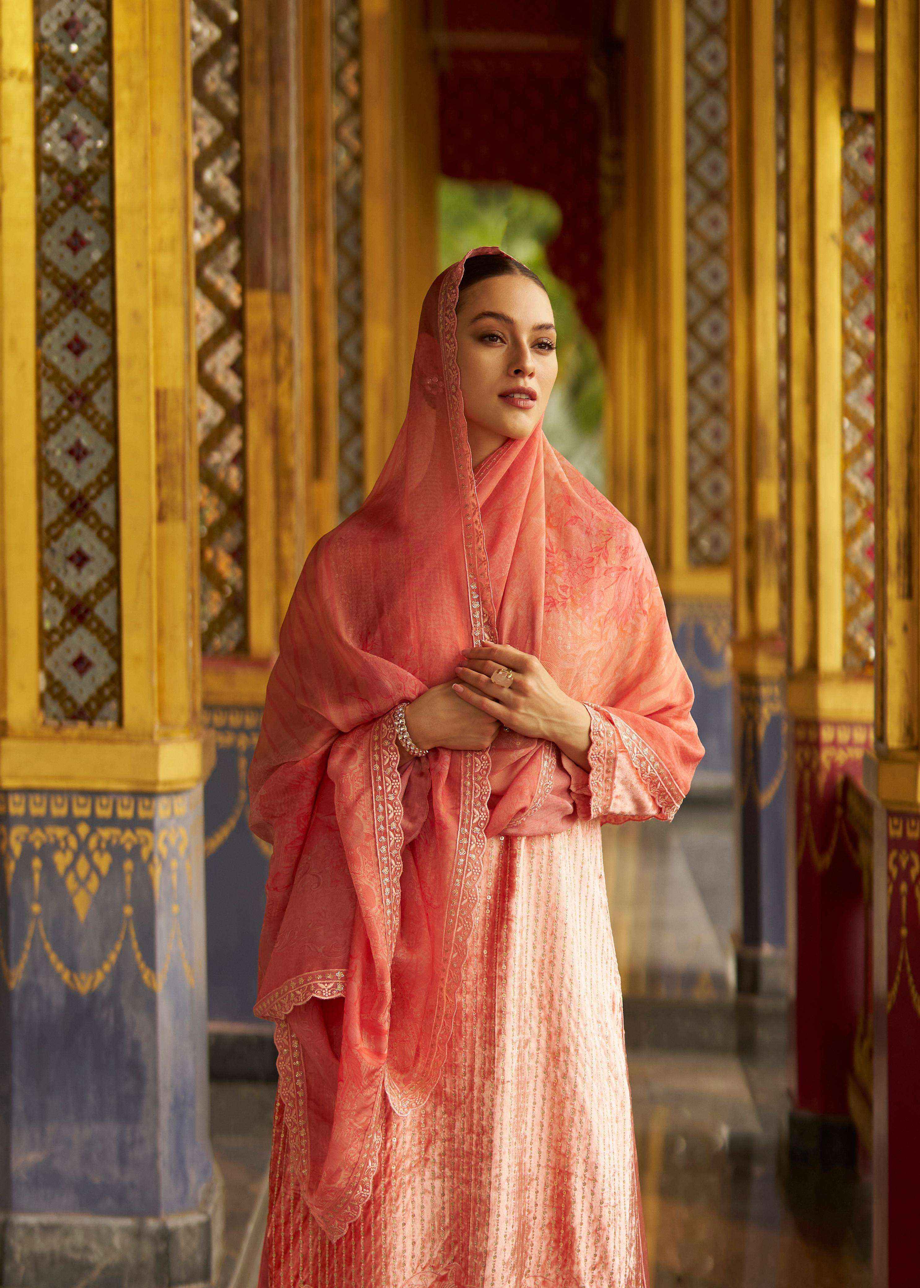 Varshaa Sapphire Velvet Dress Material 4 pcs Catalogue