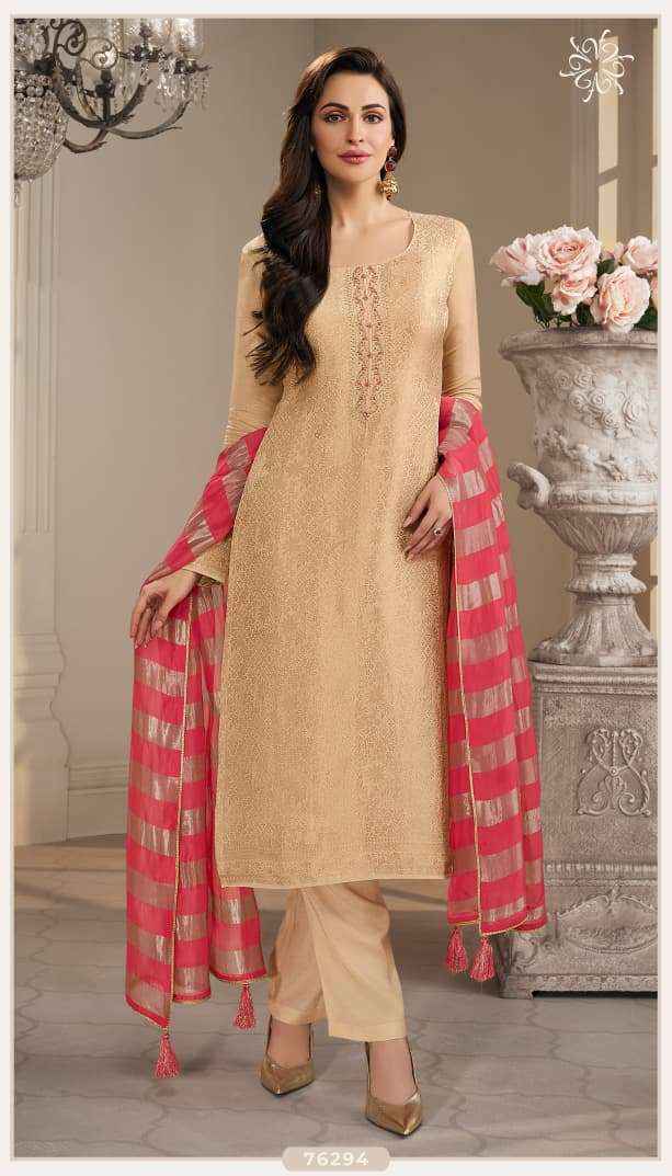 Vinay Fashion Kuleesh Shirina Jacquard Dress Material (4 pcs Catalogue)