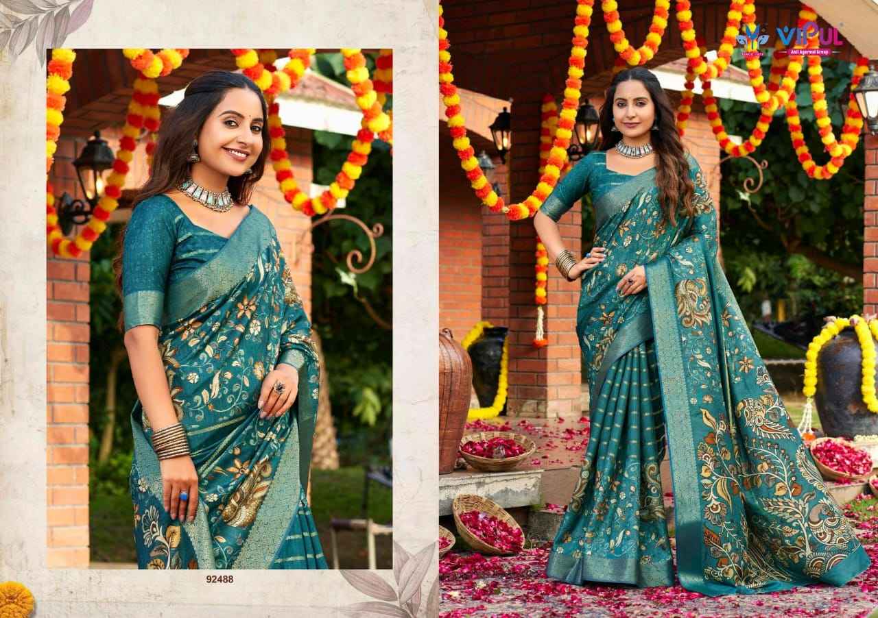 Vipul Anvi Vol-3 Soft Silk Saree (9 pcs Catalogue)