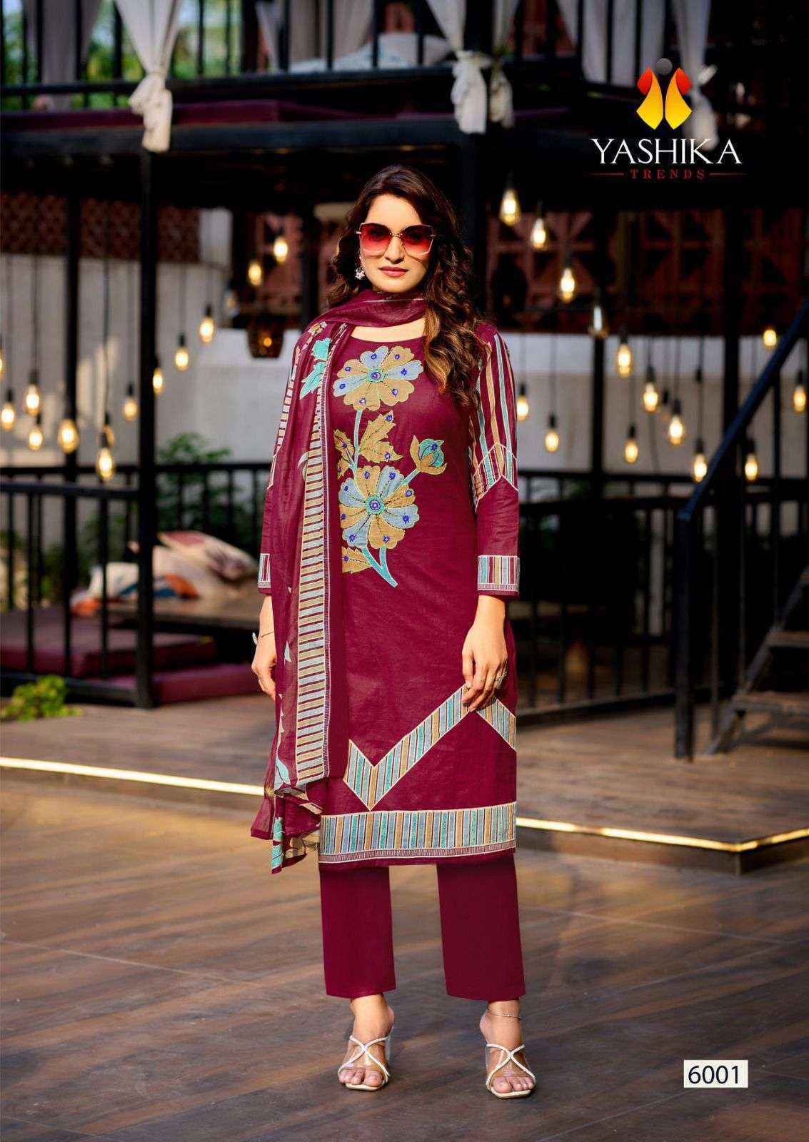 Yashika Trends Dua Vol-6 Cotton Dress Material (8 pcs Catalogue)