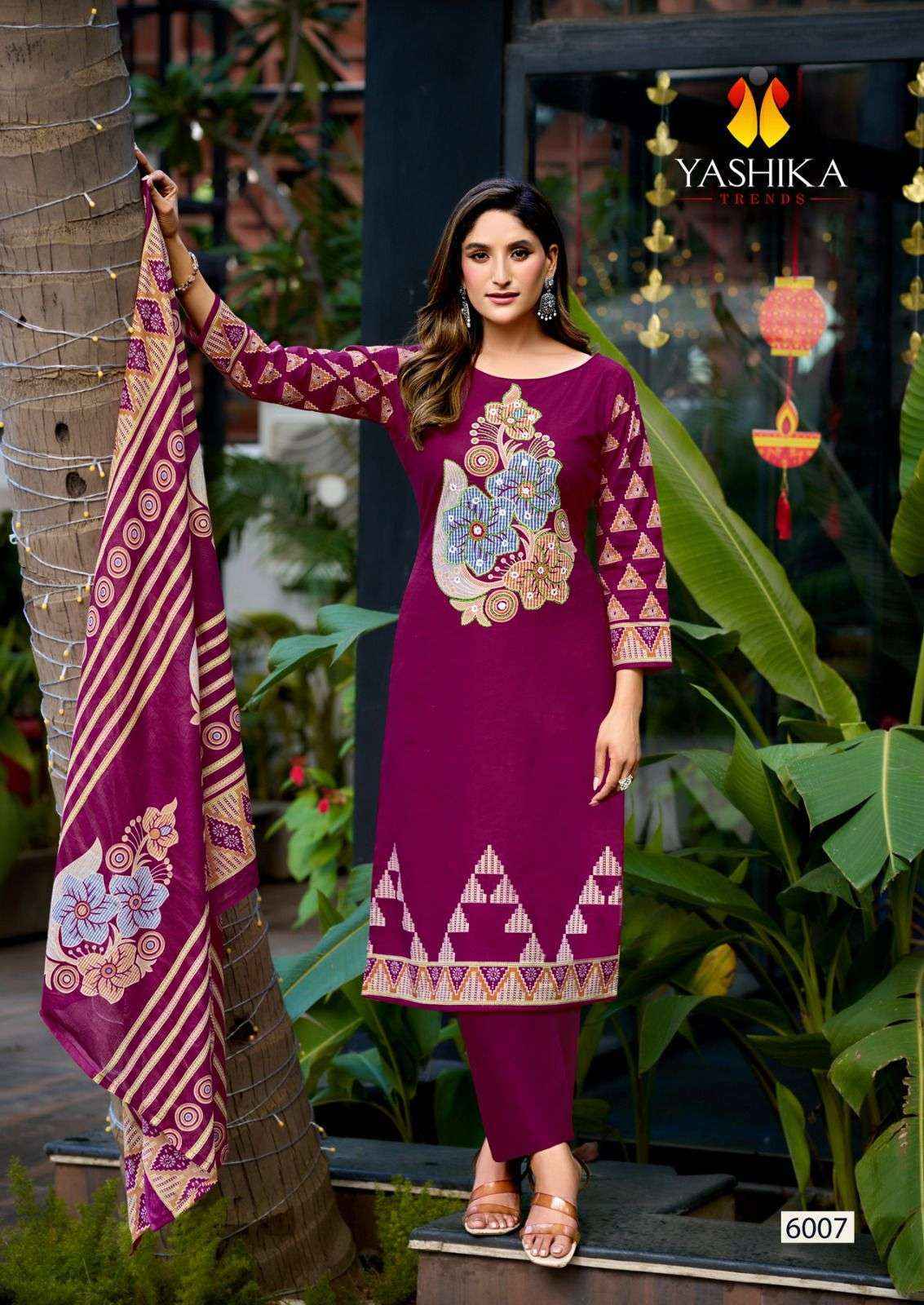 Yashika Trends Dua Vol-6 Cotton Dress Material (8 pcs Catalogue)