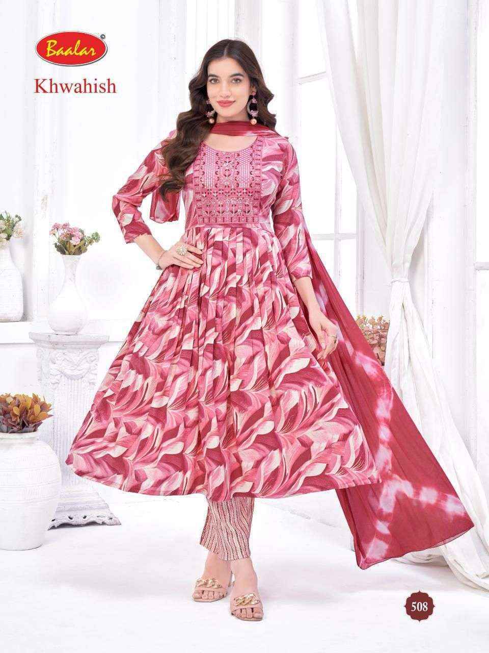 Baalar Khwahish Vol-3 Cotton Readymade Suit (8 pcs Catalogue)