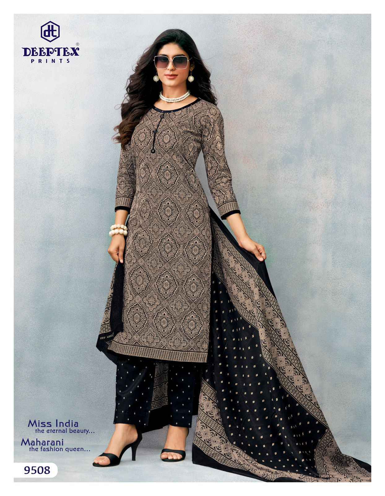 Deeptex Miss India Vol-95 Cotton Dress Material (16 pcs Catalogue)