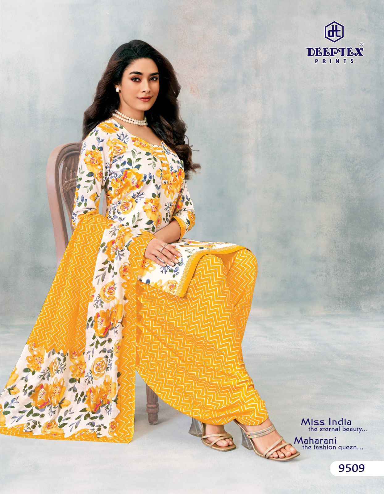 Deeptex Miss India Vol-95 Cotton Dress Material (16 pcs Catalogue)