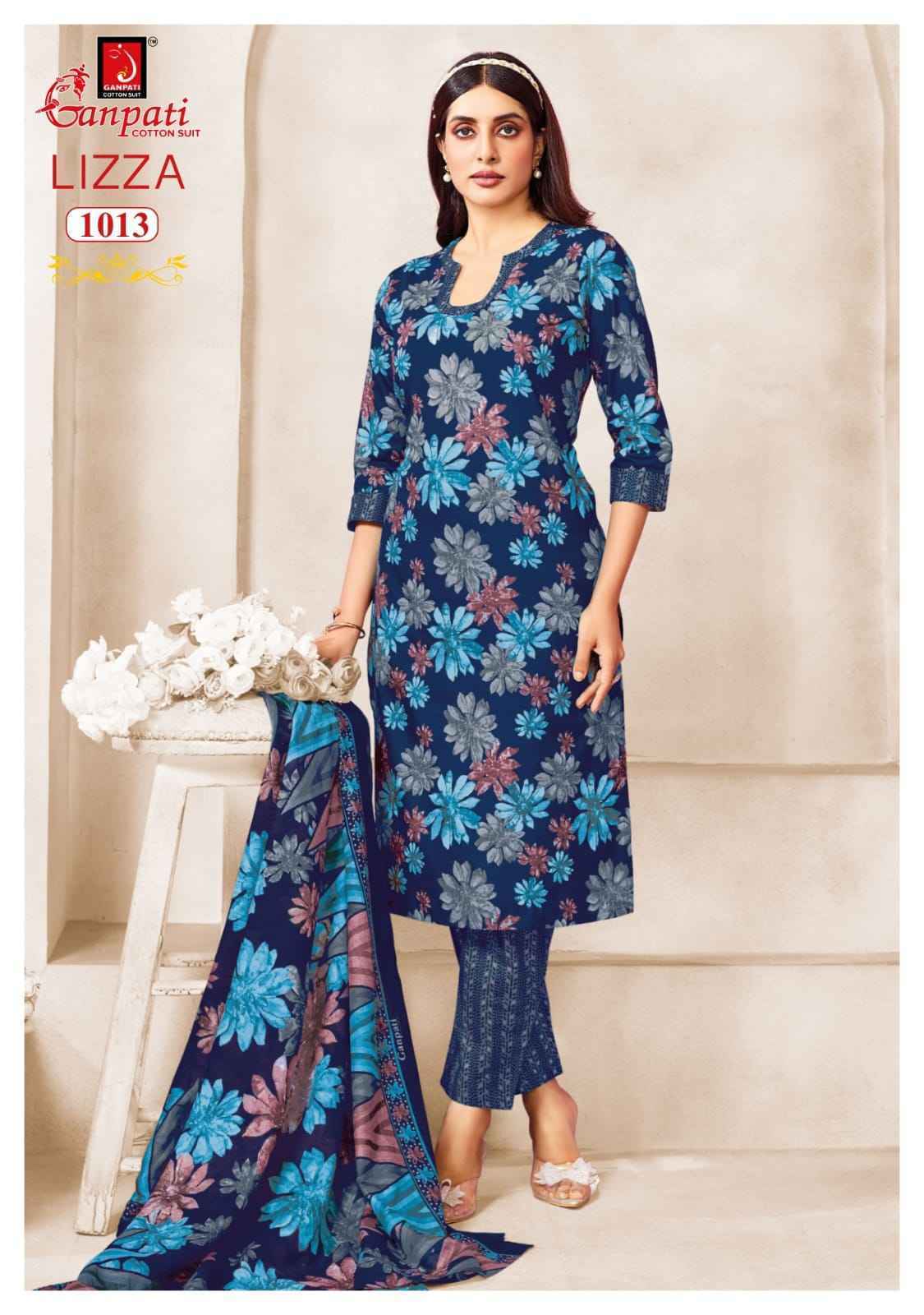 Ganpati Lizza Vol-1 Readymade Cotton Dress (15 pcs catalogue)