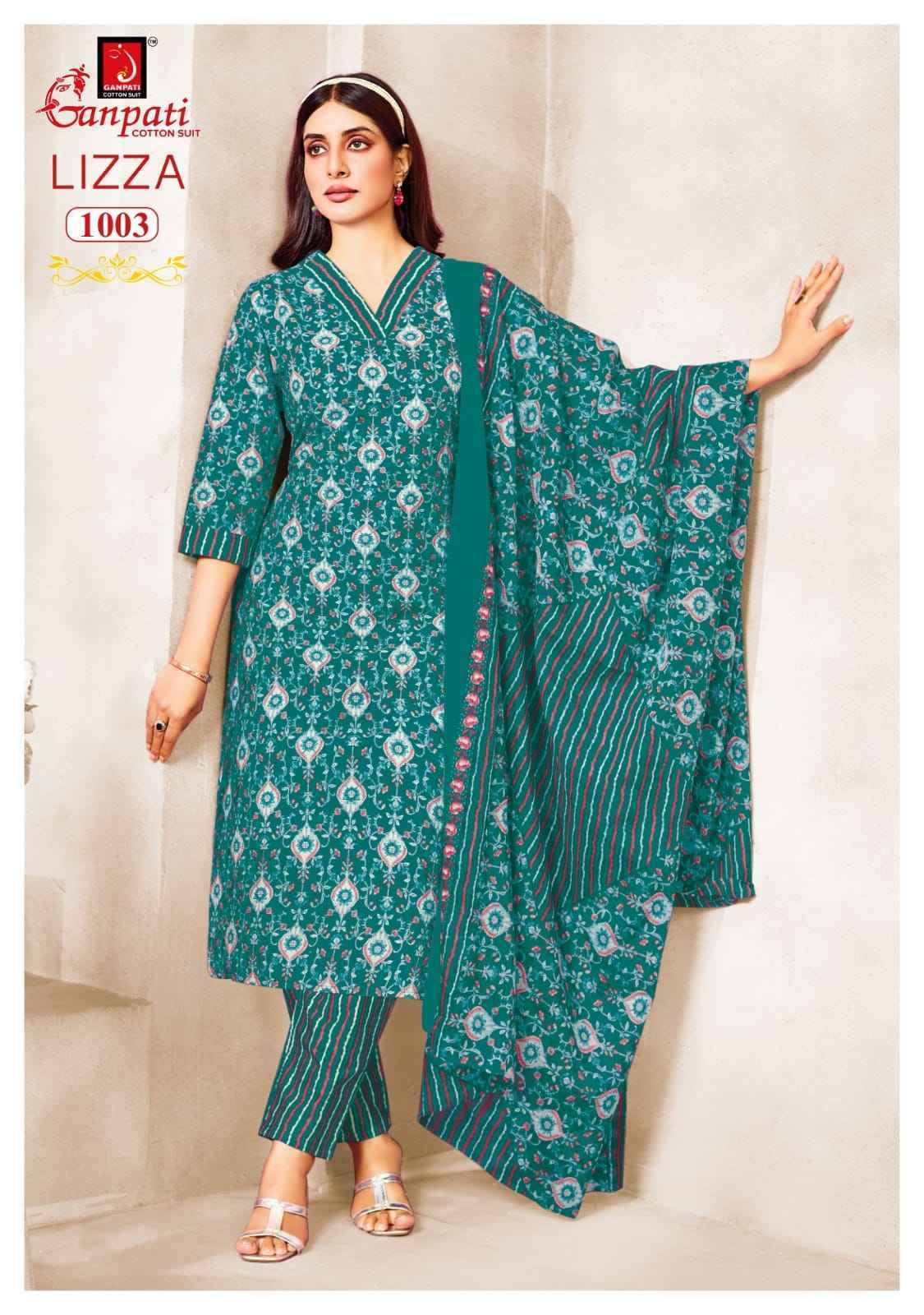 Ganpati Lizza Vol-1 Readymade Cotton Dress (15 pcs catalogue)
