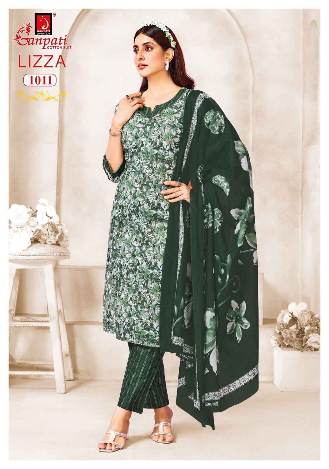 Ganpati Lizza Vol-1 Readymade Cotton Dress (15 pcs catalogue)