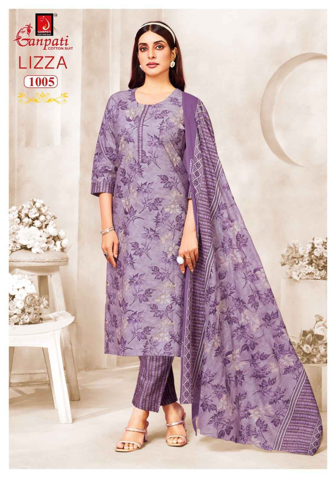 Ganpati Lizza Vol-1 Readymade Cotton Dress (15 pcs catalogue)