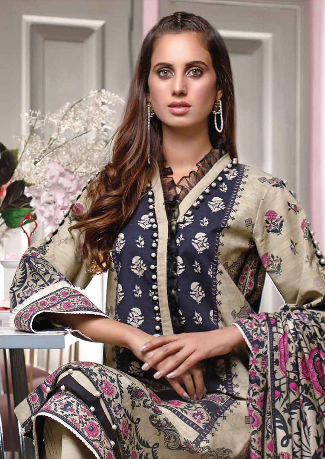 Gull Ahmed Gulahmed Vol-29 Pure Cambric Cotton Dress Material (6 Pc Catalouge)