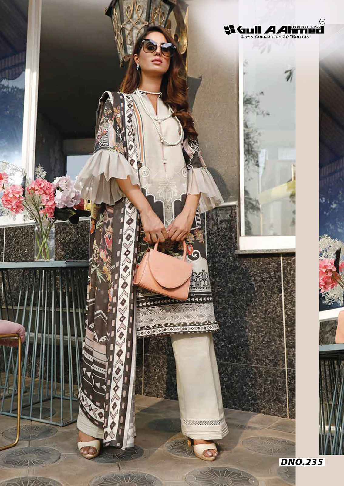 Gull Ahmed Gulahmed Vol-29 Pure Cambric Cotton Dress Material (6 Pc Catalouge)