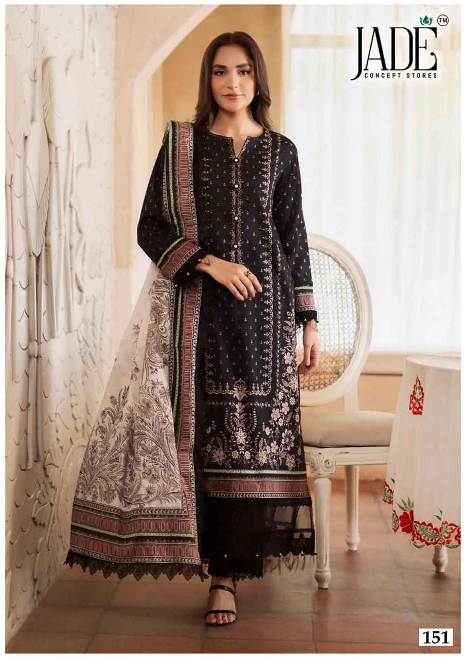 Jade Chevron Vol-16 Cotton Dress Material (6 Pc Catalog)