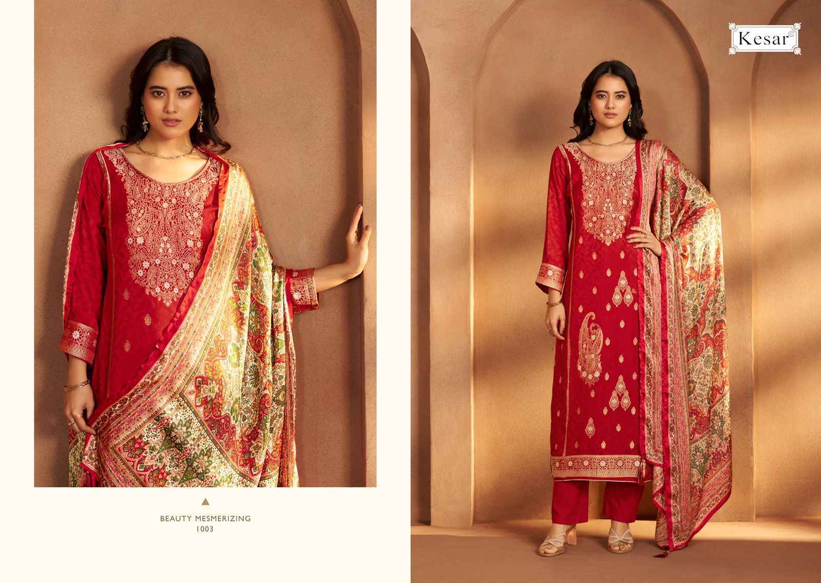 Kesar Glory Viscouse Pashmina Dress Material (4 pcs Catalogue)