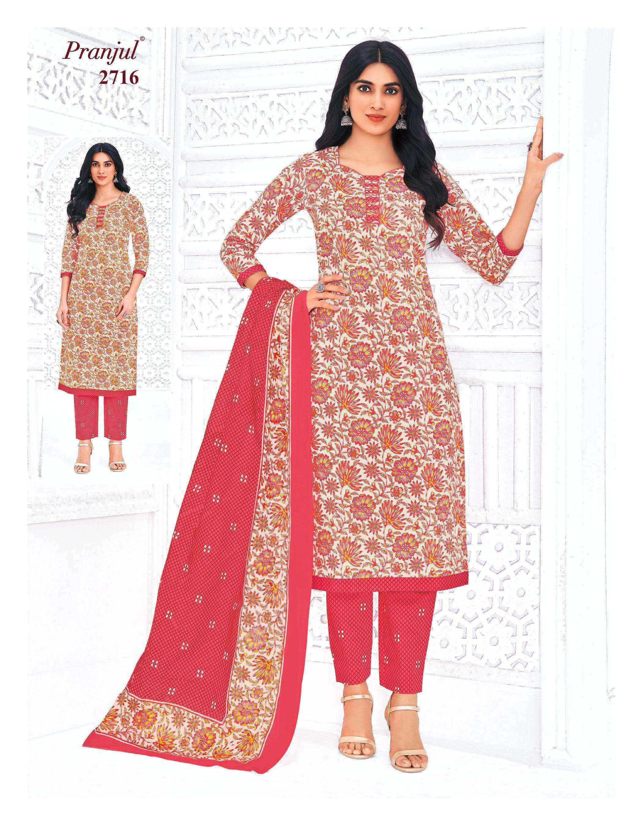 Pranjul Priyanka Vol 27 Readymade Cotton Dress 36 pcs Catalogue