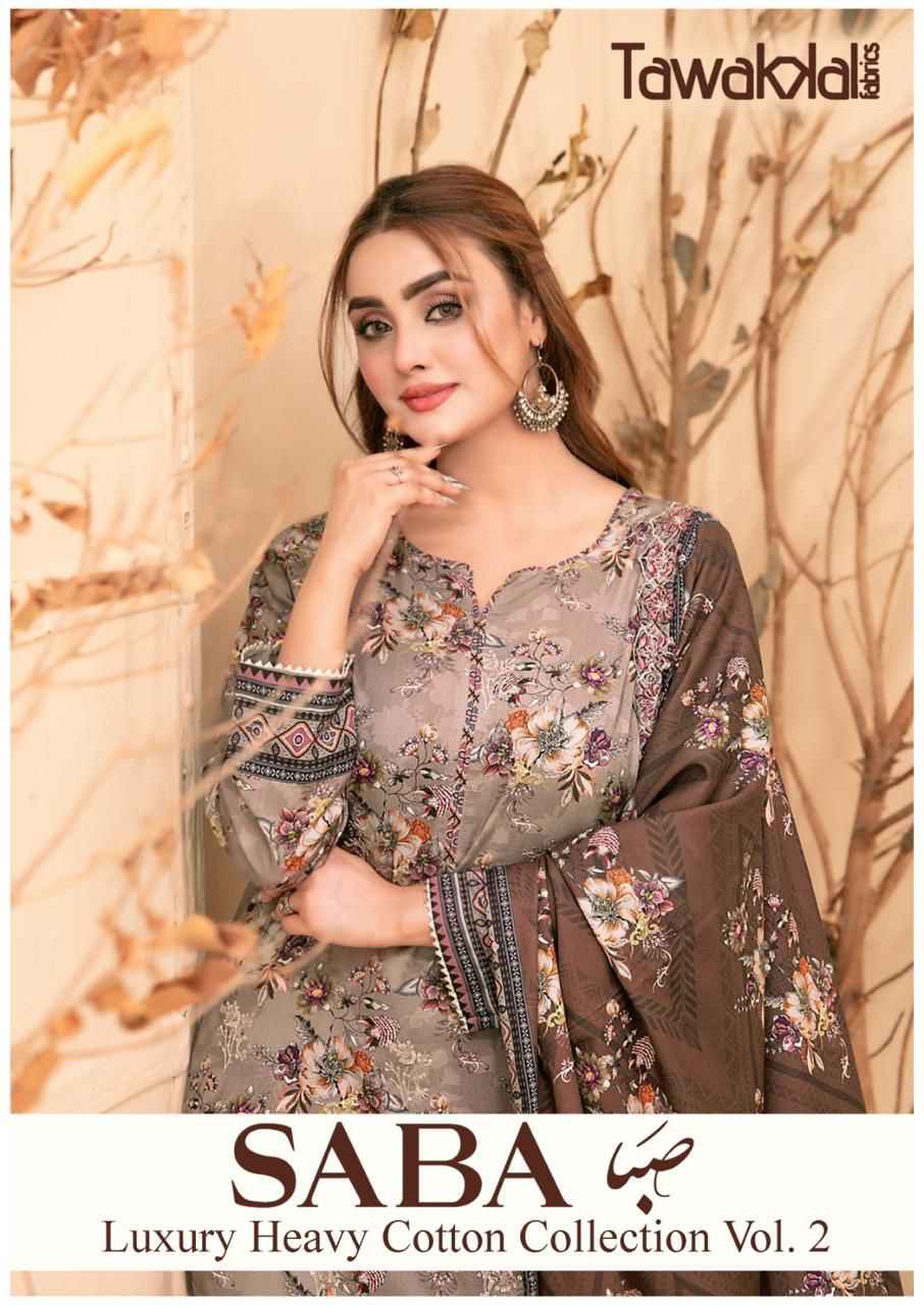 Tawakkal Saba Vol-2 Cotton Dress Material (10 pcs Catalogue)