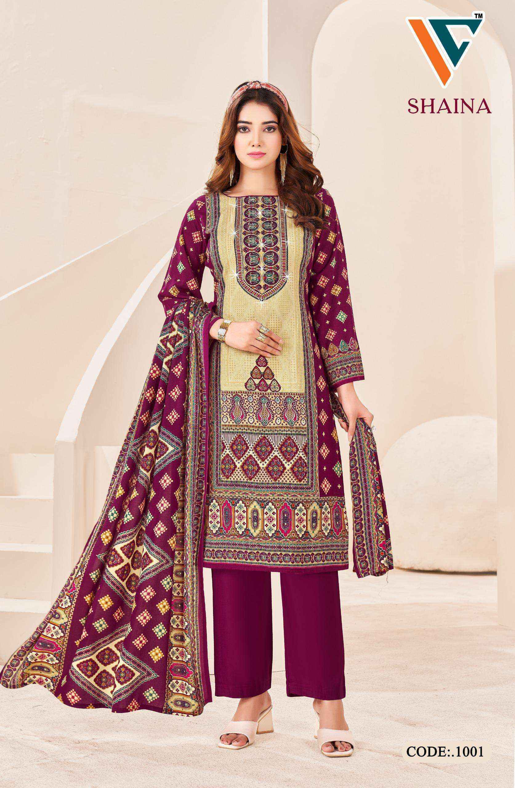 Vandana Creation Shaina Vol-1 Cotton Dress Material Wholesale Online Mumbai  Surat