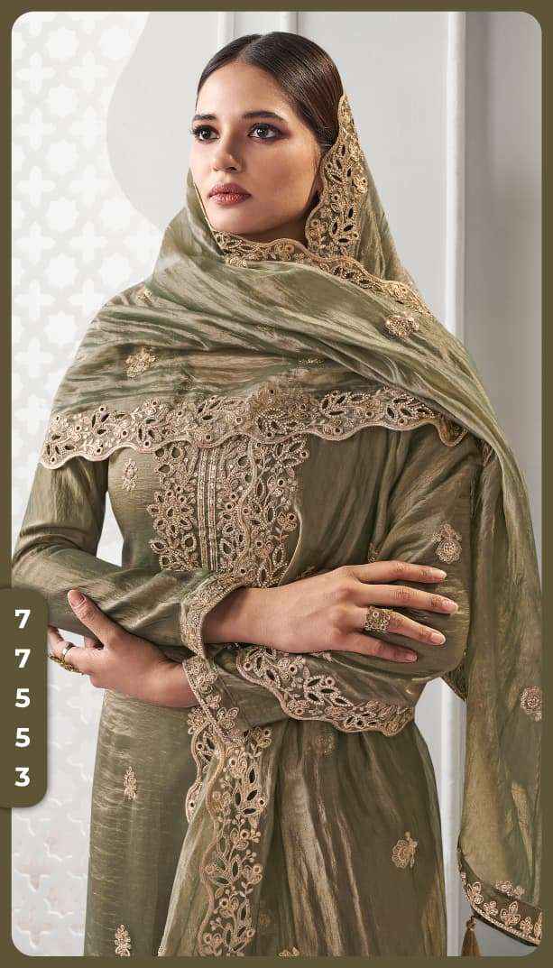 Vinay Kuleesh Ziana Silk Dress Material (4 pcs Catalogue)