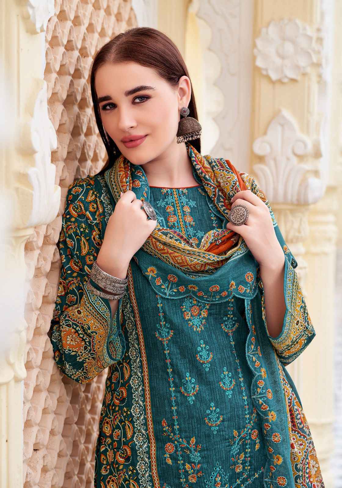 cambric cotton dress material Alok Kudi Lahori Cambric Cotton Dress Material Designer Alok Suits Trader