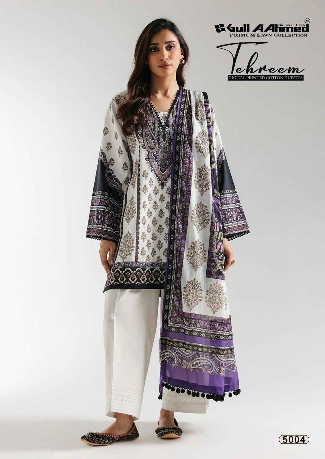 Gull Ahmed Tehreem Vol-5 Cambridge Cotton Dress Material (6 Pc Catalouge)