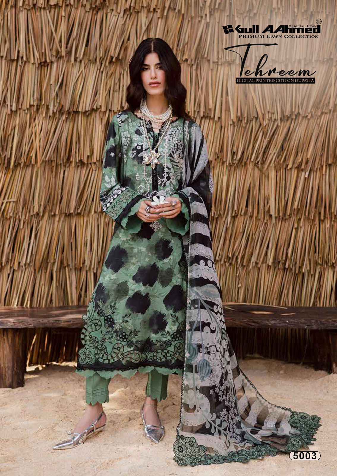 Gull Ahmed Tehreem Vol-5 Cambridge Cotton Dress Material (6 Pc Catalouge)