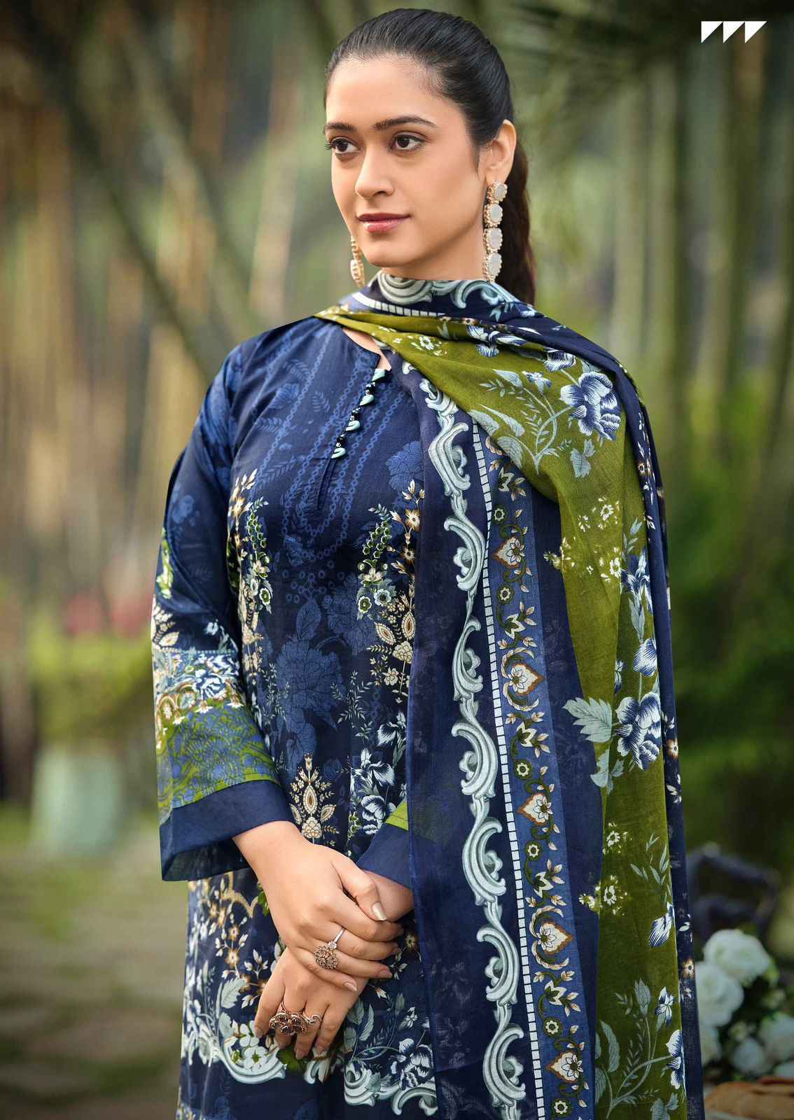 Ishaal Prints Gulmohar Vol-39 Lawn Cotton Dress Material (10 Pc Catalouge)