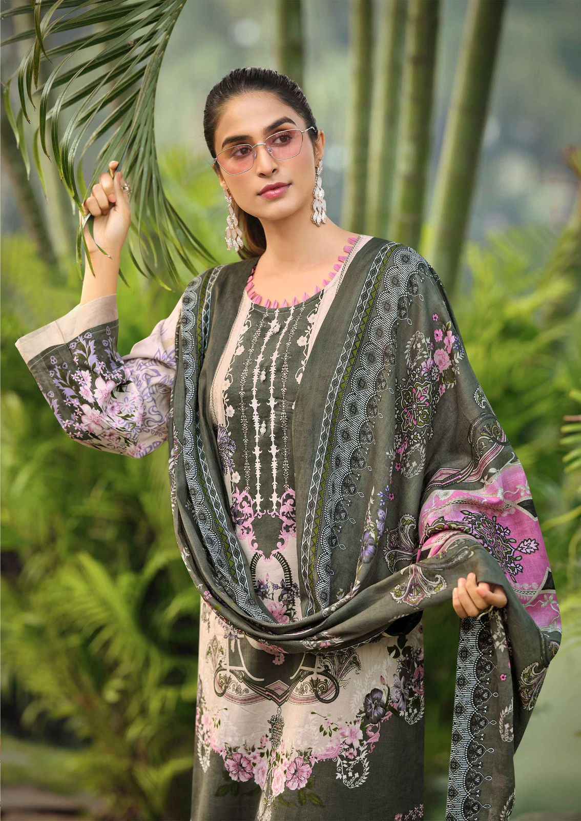 Ishaal Prints Gulmohar Vol-39 Lawn Cotton Dress Material (10 Pc Catalouge)