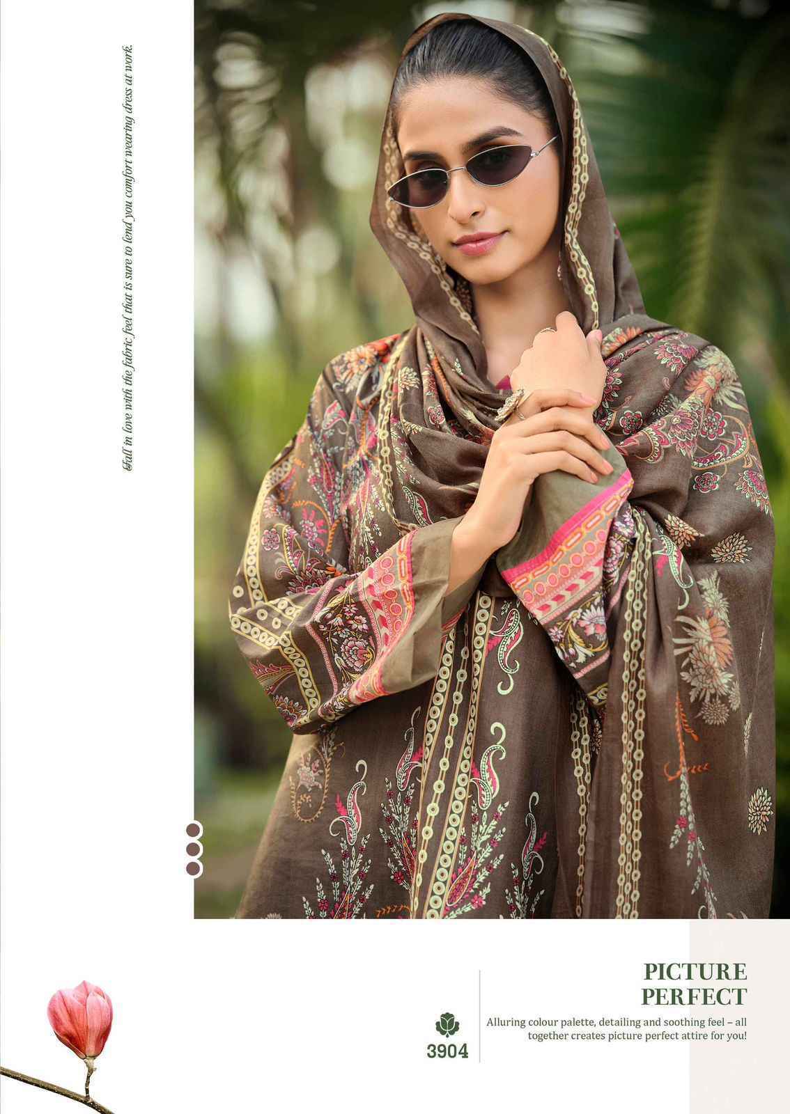 Ishaal Prints Gulmohar Vol-39 Lawn Cotton Dress Material (10 Pc Catalouge)