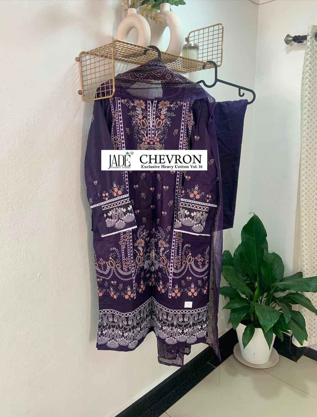 Jade Chevron Vol-16 Readymade Cotton Dress (6 Pc Catalog)