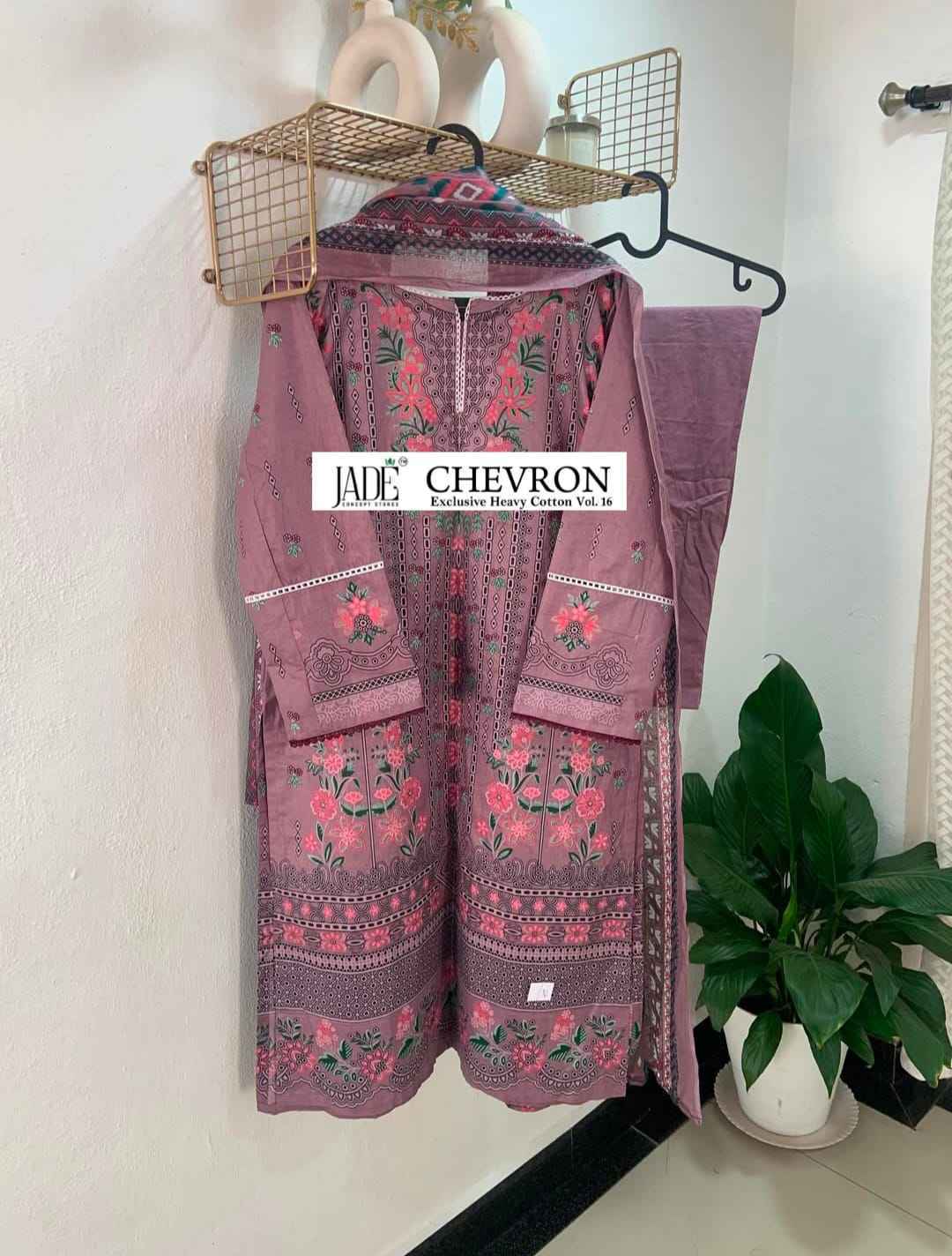 Jade Chevron Vol-16 Readymade Cotton Dress (6 Pc Catalog)