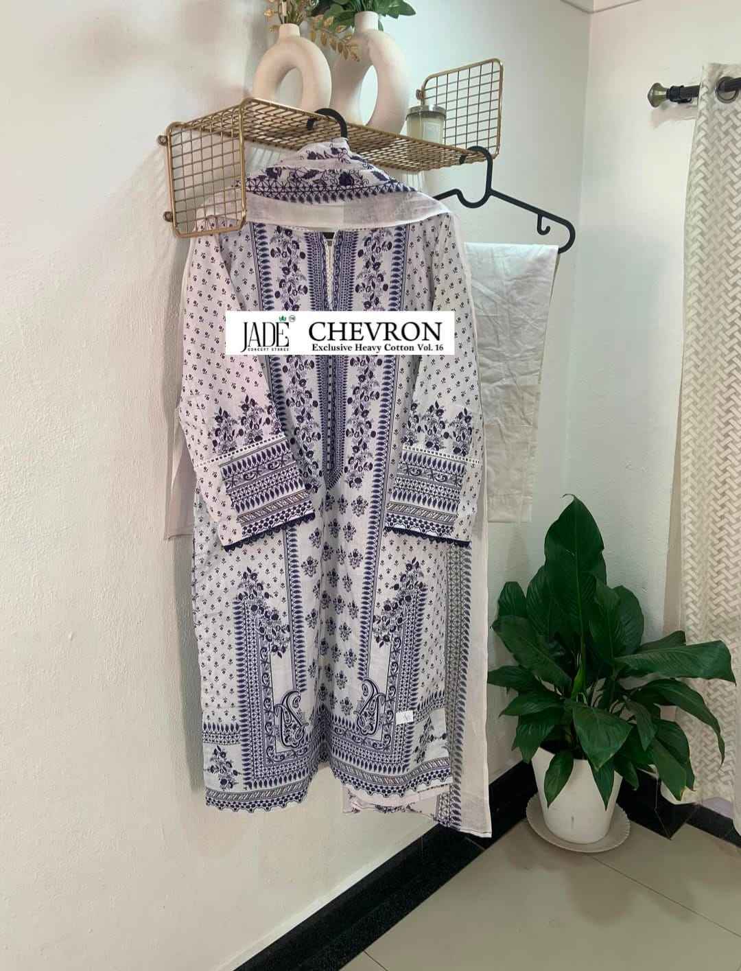 Jade Chevron Vol-16 Readymade Cotton Dress (6 Pc Catalog)