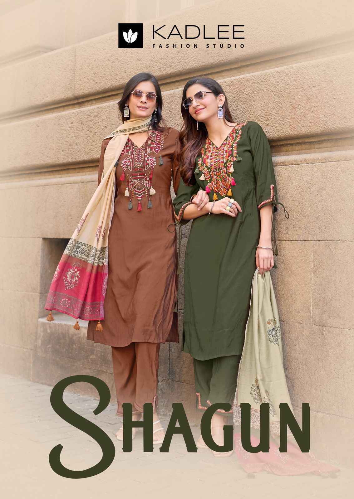 Kadlee Shagun Rasian Silk Readymade Suit (4 pcs Catalogue)