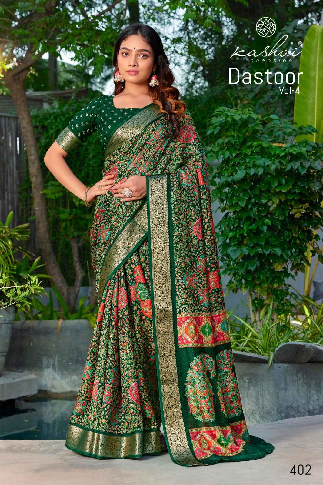 Kashvi Dastoor Vol-4 Viscose Saree (8 pcs Catalogue)