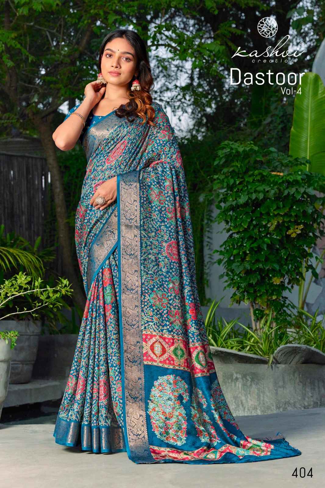 Kashvi Dastoor Vol-4 Viscose Saree (8 pcs Catalogue)