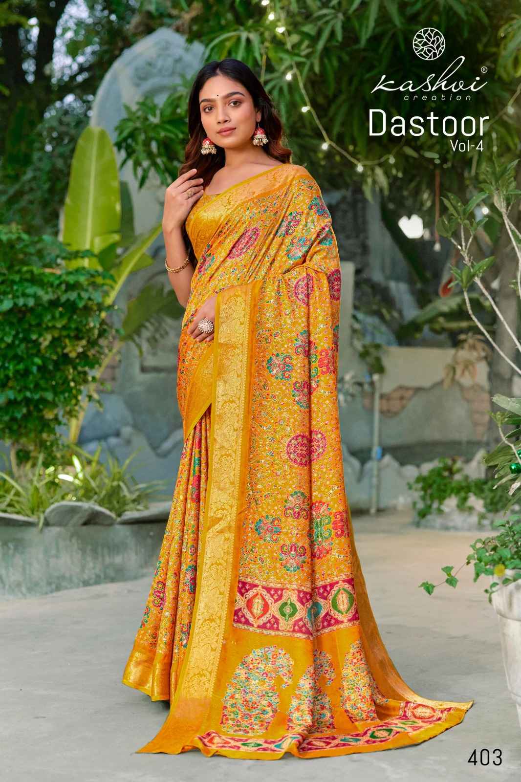 Kashvi Dastoor Vol-4 Viscose Saree (8 pcs Catalogue)