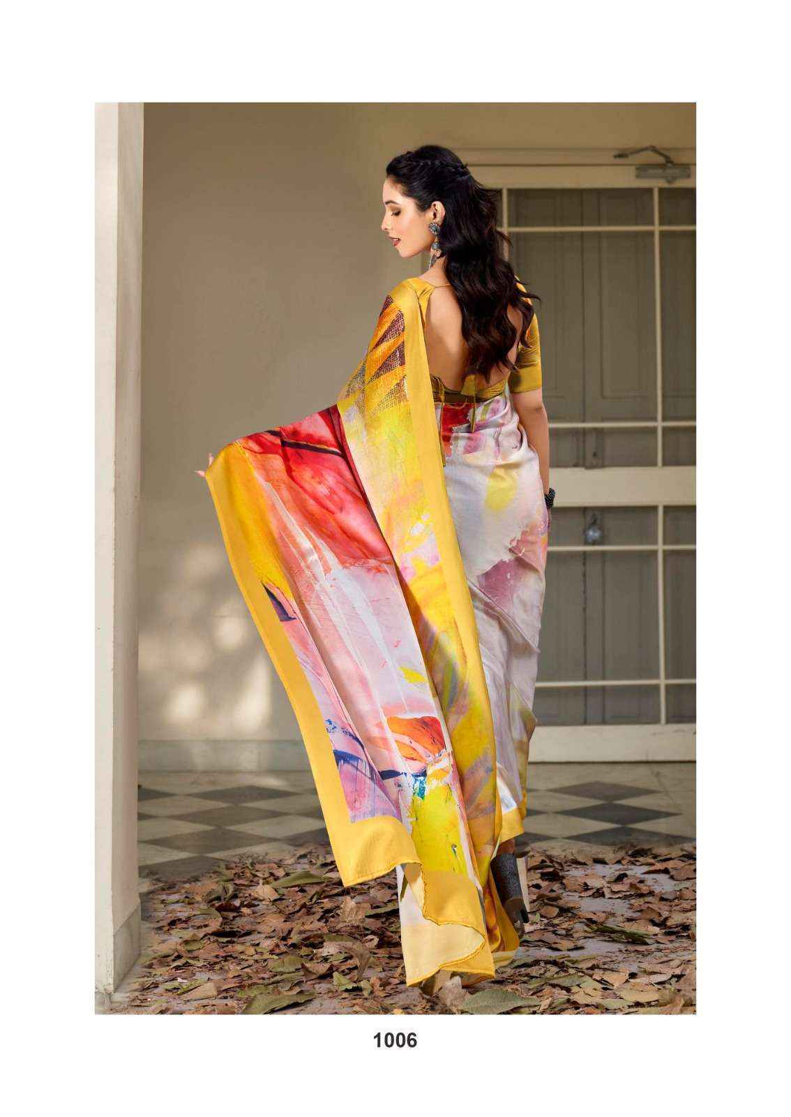 Kashvi Divyani Vol-5 Satin Saree (8 pcs Catalogue)
