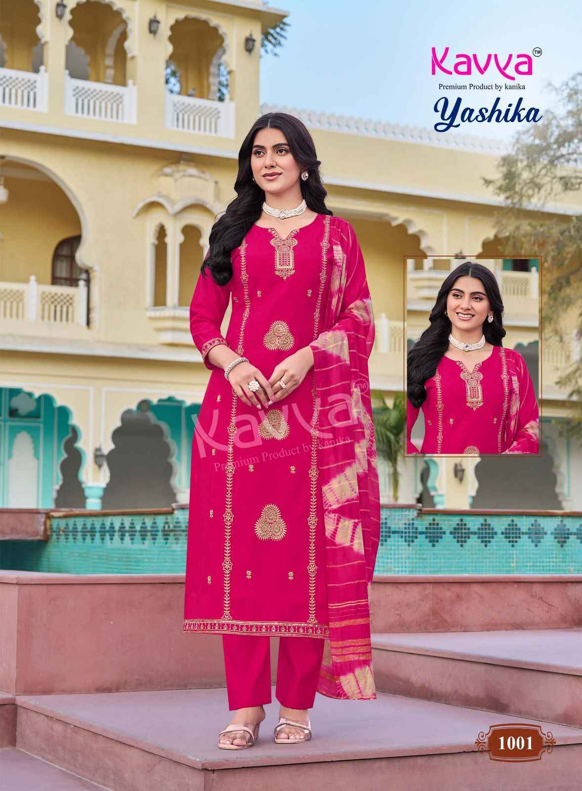 Kavya Yashika Vol-1 Vatican Readymade Suit (10 pcs Catalogue)